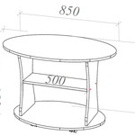 Стол журнальный Олимп в Краснодаре