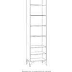 Шкаф-пенал Валенсия 13.218 в Краснодаре
