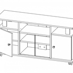 Тумба под ТВ Виста 13 в Краснодаре