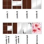 Шкаф купе Симпл фасады на выбор в Краснодаре