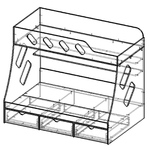 Двухъярусная кровать Дельта 20.01 в Краснодаре